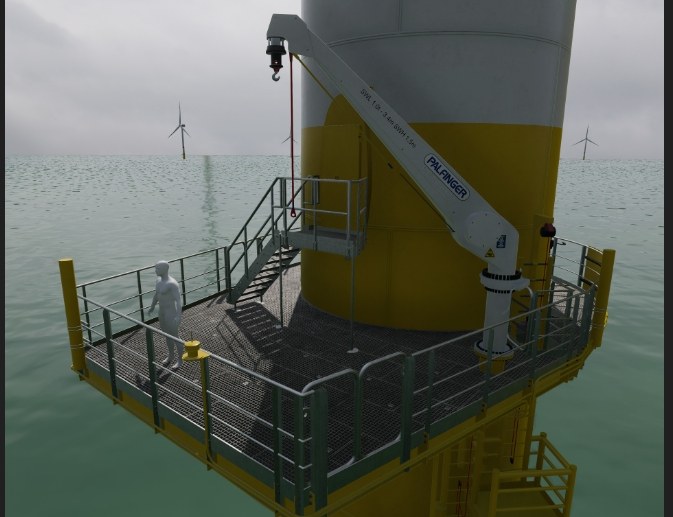 jpg of Offshore wind mill